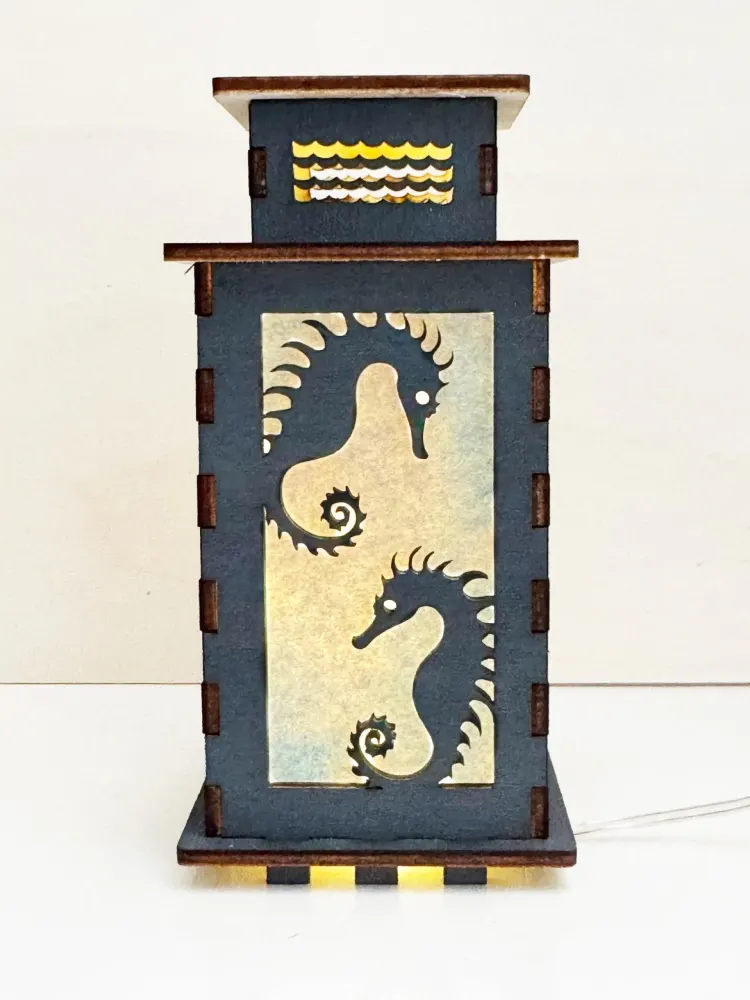 Seahorse Ocean Night Lamp Lantern