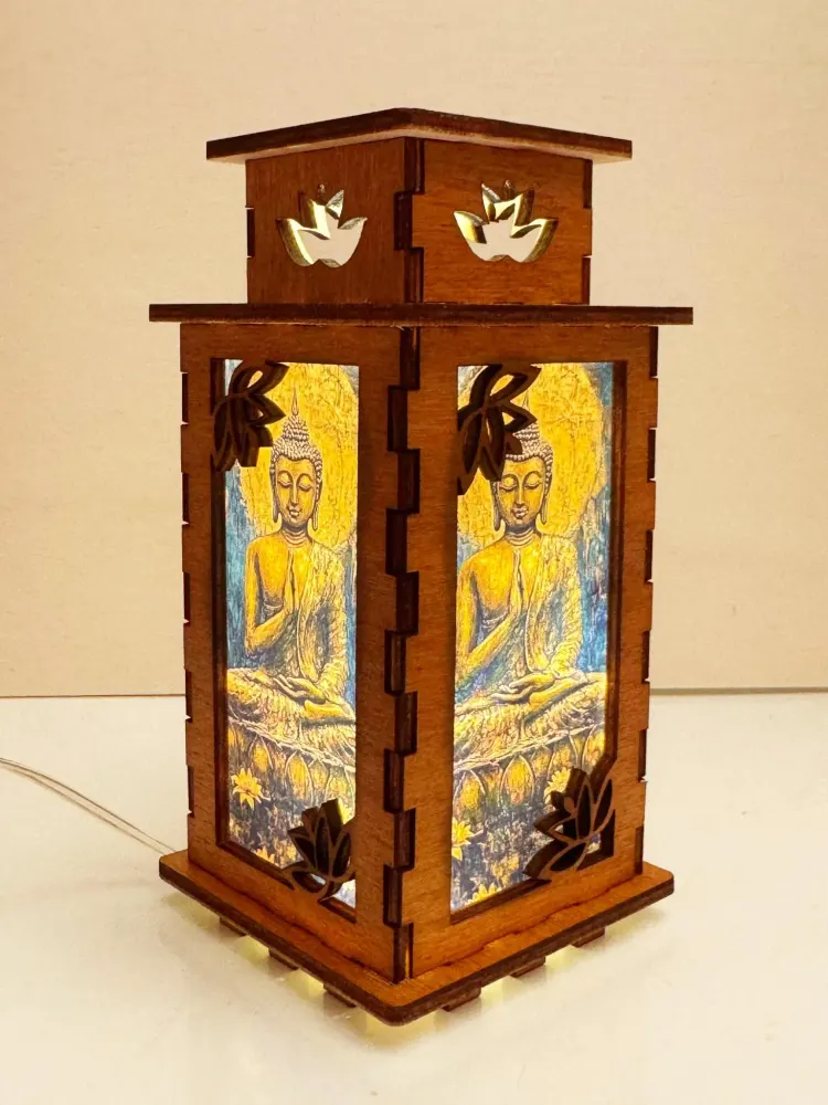 Buddha Glowing Night Lamp Lantern