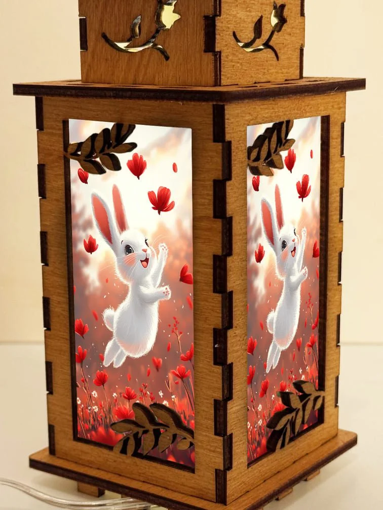 white bunny field 3
