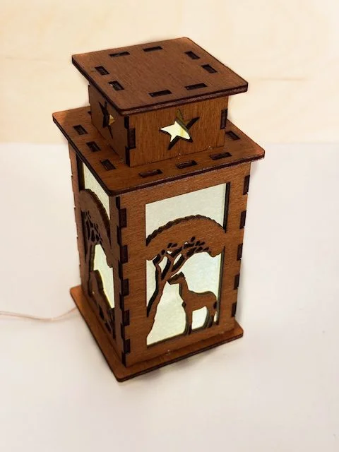 African Lamp - Artiviesta Handmade Wooden Lamp