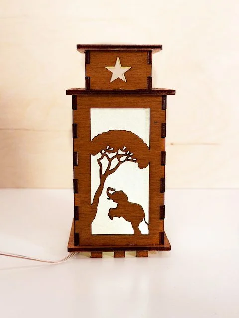 African Lamp - Artiviesta Handmade Wooden Lamp