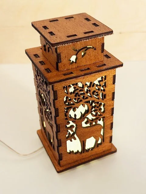 Img - Artiviesta Handmade Wooden Lamp
