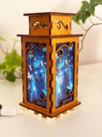 Cat With Butterflies Magical Night Lamp Lantern