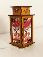 Dogs Under the Love Tree Night Lamp