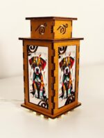 Cubismo Dog Art Night Lamp