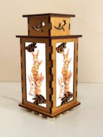 Cute Bunny Group Wooden Night Lamp - Rabbit Light Home Deco - Image 3