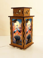 Stork Birds Wooden Night Lamp, Bird Glowing Light Home Deco - Image 4